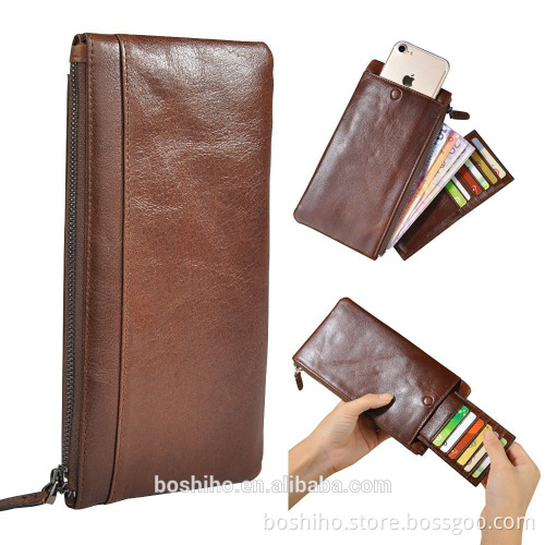 Custom Genuine Leather Men's Card holder wallet
